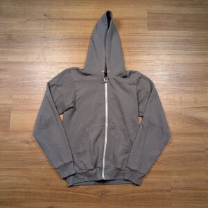 American Apparel Flex Fleece Full Zip Hoodie Womens XS Gray Casual Athleisure